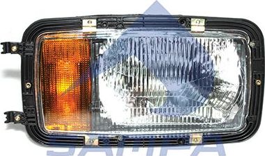 Фара передняя основная Sampa правая для Mercedes-Benz SK 1987-1996. Артикул 201.085