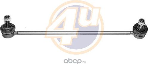 Стойка (тяга) стабилизатора 4U передняя левая для Citroen C3 Picasso I 2009-2017. Артикул PU-F-23174