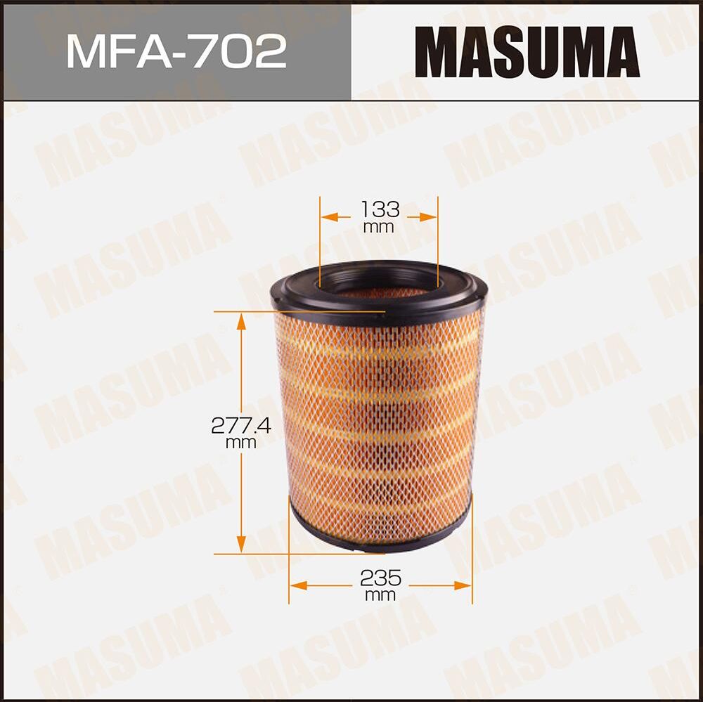 Воздушный фильтр Masuma. Артикул MFA-702