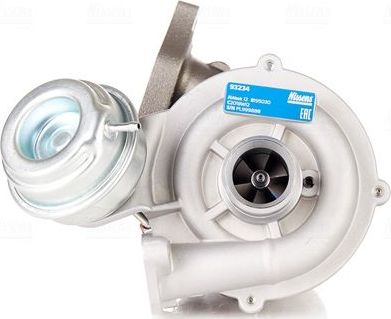 Турбина (турбокомпрессор) Nissens ** FACTORY NEW ** для Fiat Panda II 2006-2013. Артикул 93234
