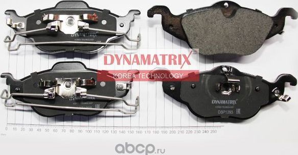 Колодки тормозные дисковые (Dynamatrix-Korea). Артикул DBP1293