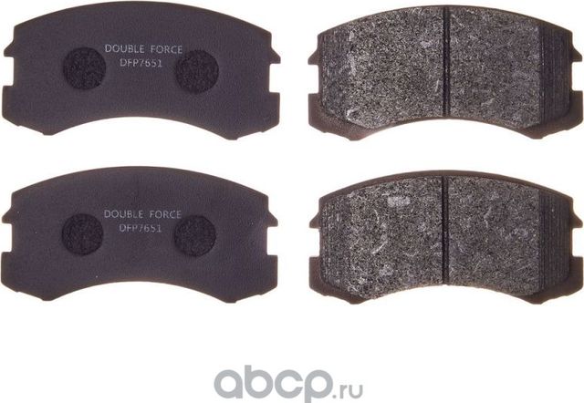 Колодки тормозные дисковые Double Force Double Force. Артикул DFP7651