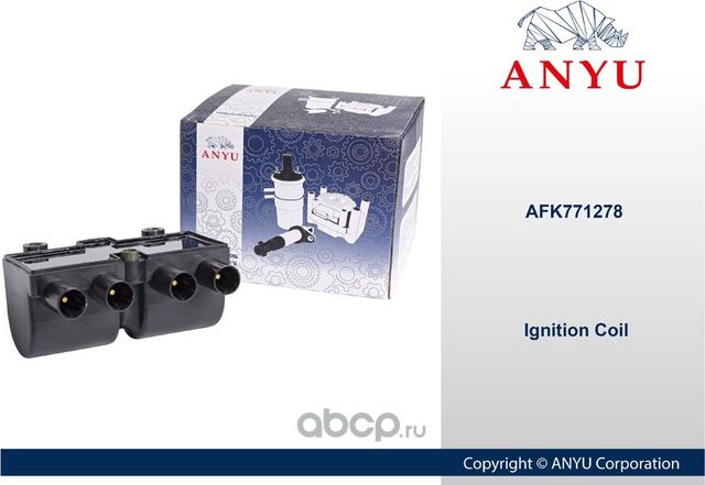 Катушка зажигания (Anyu). Артикул AFK771278