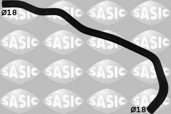 Патрубок радиатора (системы охлаждения) Sasic для Alfa Romeo MiTo I 2008-2018. Артикул 3406168