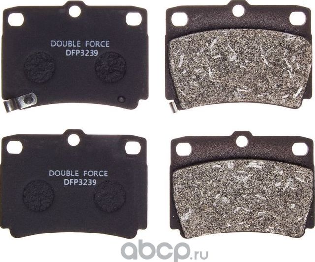 Колодки тормозные дисковые (Double Force) Double Force. Артикул DFP3239