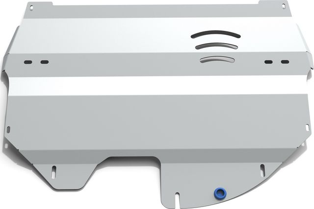 Защита алюминиевая Rival для картера и КПП Audi A1 8X 2010-2015. Артикул 333.0316.1