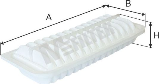 Воздушный фильтр MFilter. Артикул K 7109