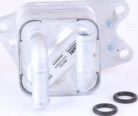 Радиатор масляный (маслоохладитель) для АКПП Nissens (алюминий) для Volkswagen Polo IV 2006-2009. Артикул 90733