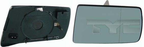 Зеркальное стекло бокового зеркала TYC левое для Mercedes-Benz C-Класс I (W202) 1993-2001. Артикул 321-0018-1