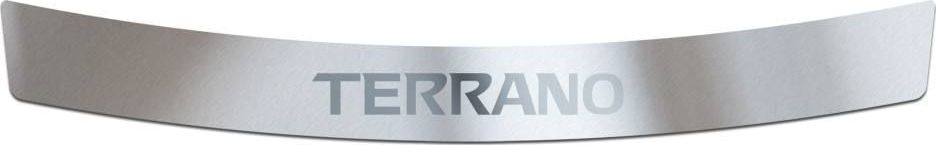 Накладка PT Group на задний бампер (НПС) для Nissan Terrano III 2014-2026. Артикул 08062601