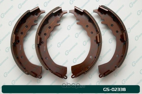 Колодки тормозные барабанные (G-Brake). Артикул GS02338
