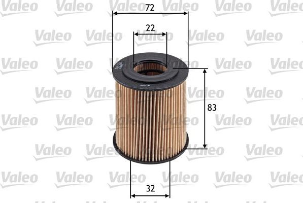 Масляный фильтр Valeo. Артикул 586542