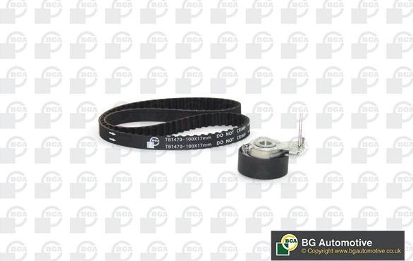 Ремень ГРМ с роликами (комплект) BGA. Артикул TB1470K