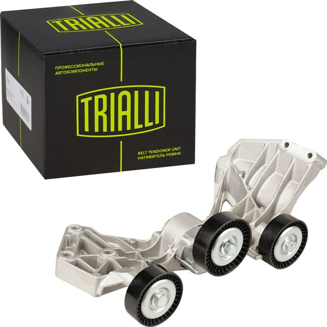 Натяжной ролик (натяжитель) приводного клинового зубчатого ремня Trialli. Артикул CM 5287