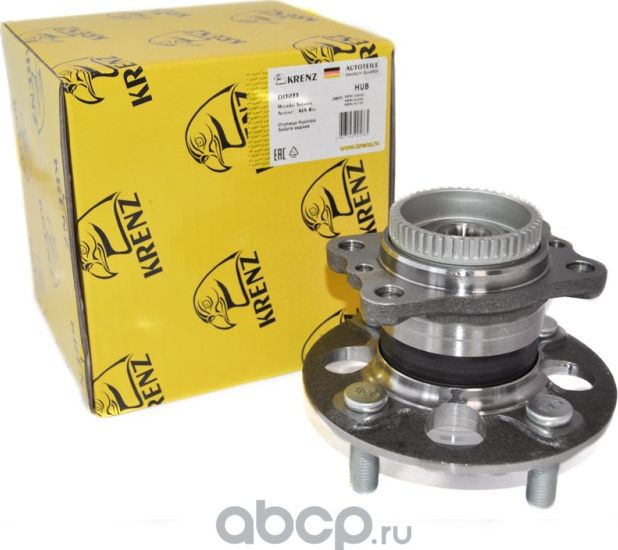 Ступица в сборе с подшипником задняя SOLARIS/RIO 11->17 (Krenz). Артикул DJ3035