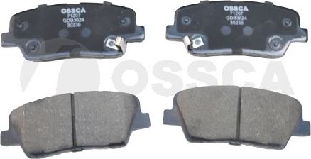 Тормозные колодки OSSCA. Артикул 71207
