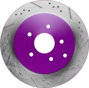 Тормозной диск NiBK задний для Infiniti FX I (S50) 2003-2008. Артикул RN1185DSET