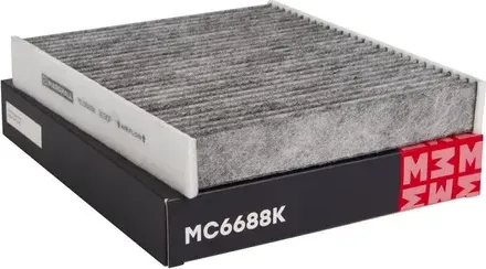 Фильтр салонный угольный Ford Focus II 04- Volvo C30 06- / C70 II 06- /S40 II 0 (Marshall). Артикул MC6688K