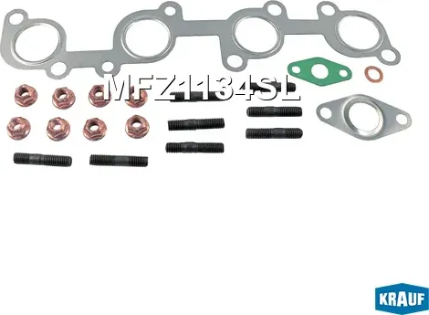 Комплект прокладок турбокомпрессора Krauf. Артикул MFZ1134SL