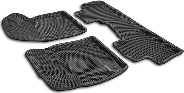 Коврики Euromat 3D EVA для салона Geely Atlas II 2023-2026. Артикул EM3DEVA-001414