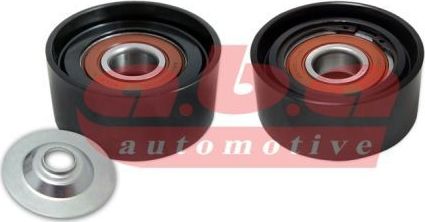 Натяжной ролик (натяжитель) приводного поликлинового ремня ABA. Артикул YM457434