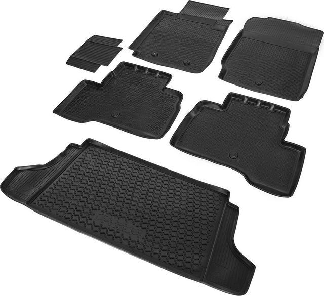 Комплект ковриков Rival для салона и багажника Suzuki Grand Vitara III рестайлинг 5-дв. 2012-2015. Артикул K15501002-1