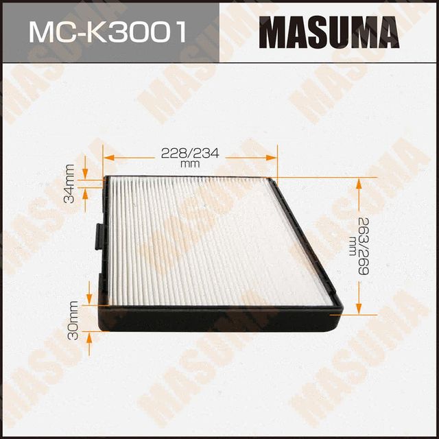 ПЫЛЬНИК ШРУСА MASUMA MF-2887 ПЛАСТИК  СПЕЦХОМУТ. Артикул MF2887