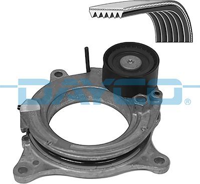 Приводной ремень поликлиновой с роликами (комплект) Dayco для BMW X5 IV (G05) 2018-2020. Артикул KPV1172