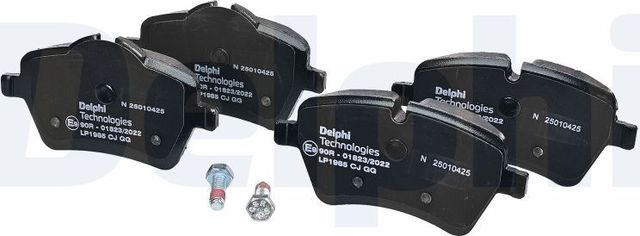 Тормозные колодки Delphi (Low-Metallic). Артикул LP1985
