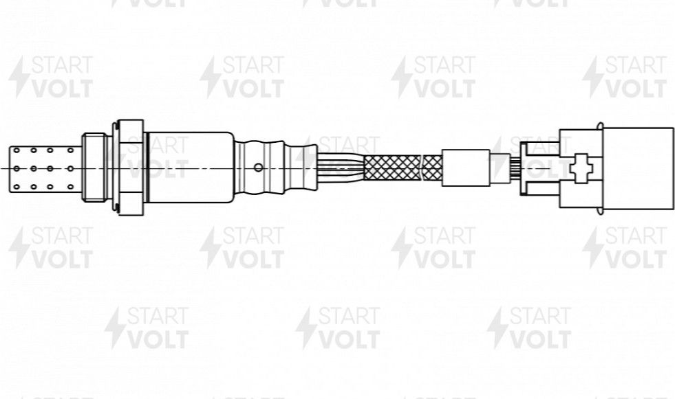 Лямбда-зонд (кислородный датчик) StartVOLT. Артикул VS-OS 1102