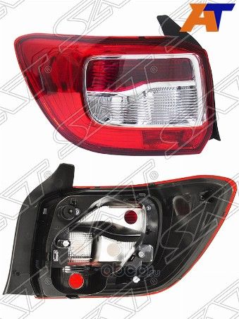 Фонарь задний RENAULT LOGAN 14- LH (SAT). Артикул ST55119L5L