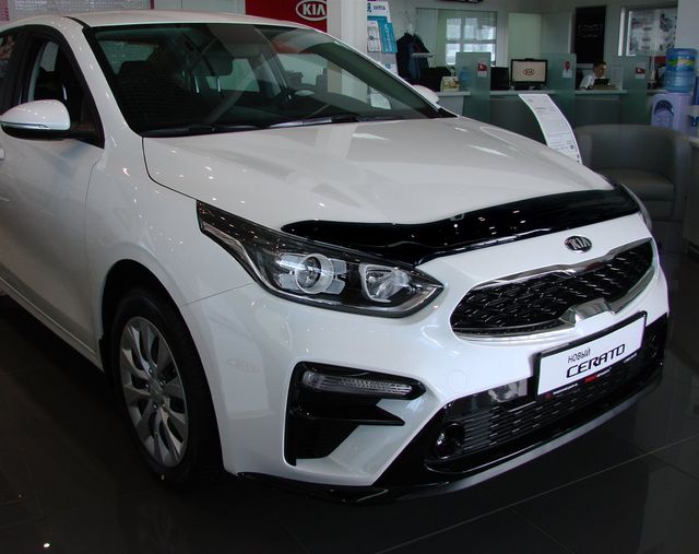 Дефлектор SIM для капота Kia Cerato 2018-2026. Артикул SKICER1812