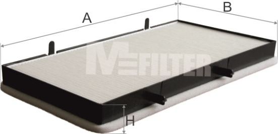 Салонный фильтр MFilter. Артикул K 9000