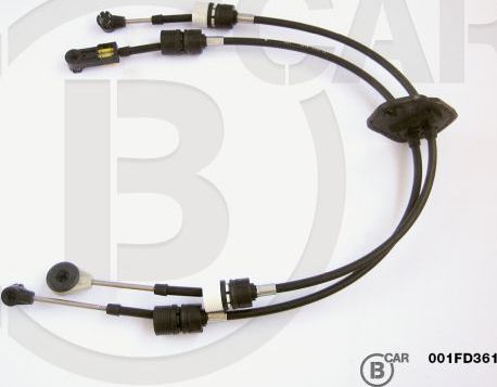 Трос переключения передач КПП B CAR для Ford Transit VII 2006-2014. Артикул 001FD361