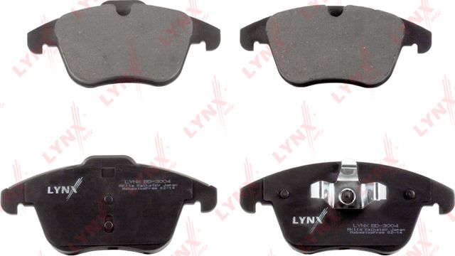 Тормозные колодки LYNXauto передние для Land Rover Freelander II 2006-2014. Артикул BD-3004