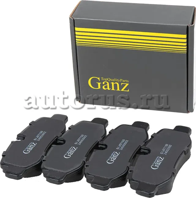 Колодки задние MB Vito W447 14-> GANZ GIJ07150 Ganz. Артикул GIJ07150