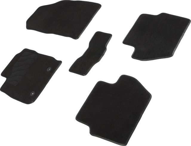 Коврики текстильные Seintex на нескользящей основе для салона Ford Ecosport рестайлинг 2017-2026. Артикул 90027