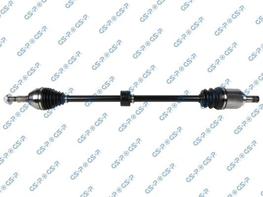 Полуось (привод в сборе, приводной вал) GSP передняя правая для Opel Astra J 2009-2015. Артикул 208077