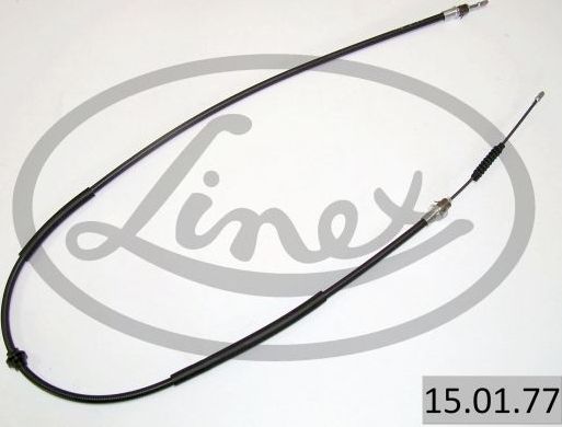 Трос ручника (тросик ручного тормоза) Linex. Артикул 15.01.77
