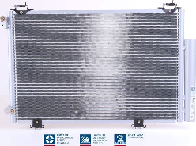 Радиатор кондиционера (конденсатор) Nissens (алюминий) для Toyota Echo 1999-2005. Артикул 94581