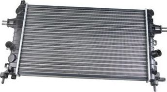 Радиатор охлаждения двигателя OSSCA для Opel Zafira B 2005-2019. Артикул 24489