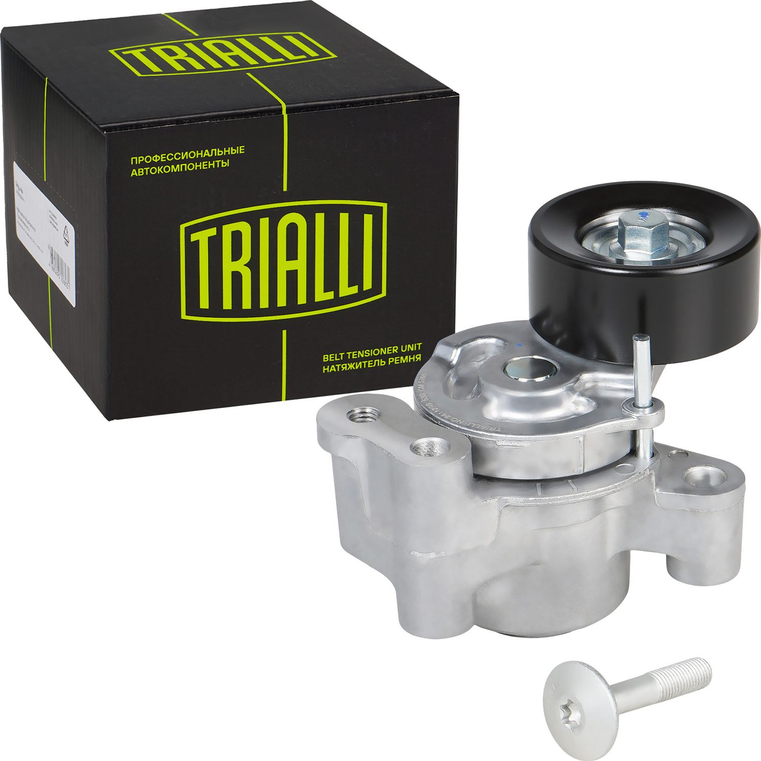 Натяжной ролик (натяжитель) приводного клинового зубчатого ремня Trialli. Артикул CM 5765