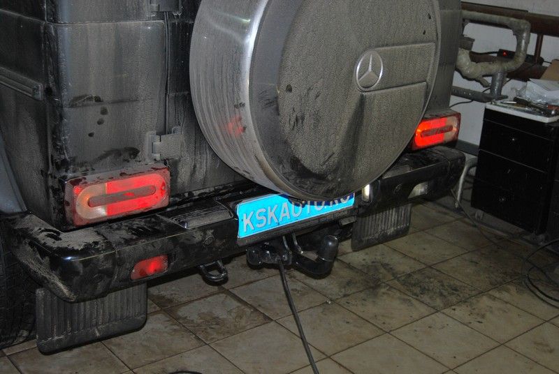 Фаркоп Auto-Hak для Mercedes-Benz G-Класс W461, W463 1990-2018. Артикул D 25