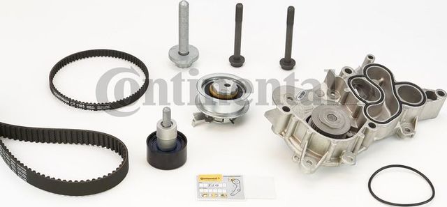 Ремень ГРМ с роликами (комплект) ContiTech для Volvo XC60 II 2017-2026. Артикул CT1216K2