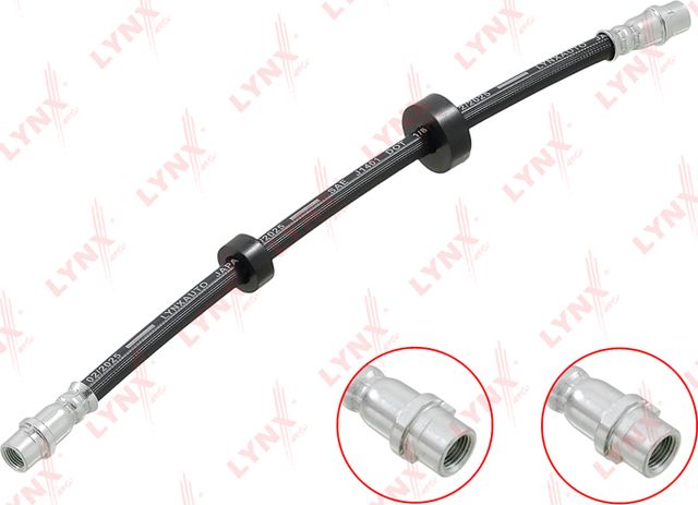 Тормозной шланг LYNXauto передний для Volkswagen Transporter T4 1990-1995. Артикул BL-3044