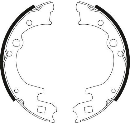Тормозные колодки TRW. Артикул GS8428