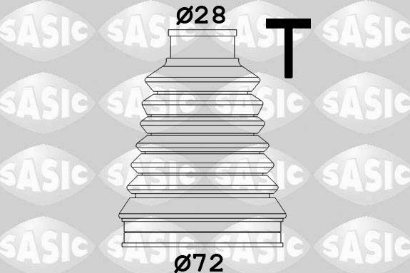 Пыльник ШРУСа наружный Sasic (термопласт). Артикул 2933133