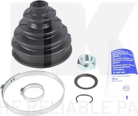 Пыльник ШРУСа наружный NK передний для Audi Coupe II (B3) 1988-1996. Артикул 524711