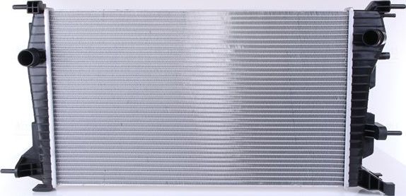 Радиатор охлаждения двигателя Nissens для Renault Fluence I 2010-2017. Артикул 637616