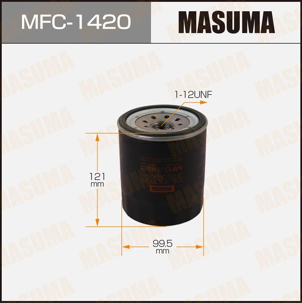 Масляный фильтр Masuma. Артикул MFC-1420